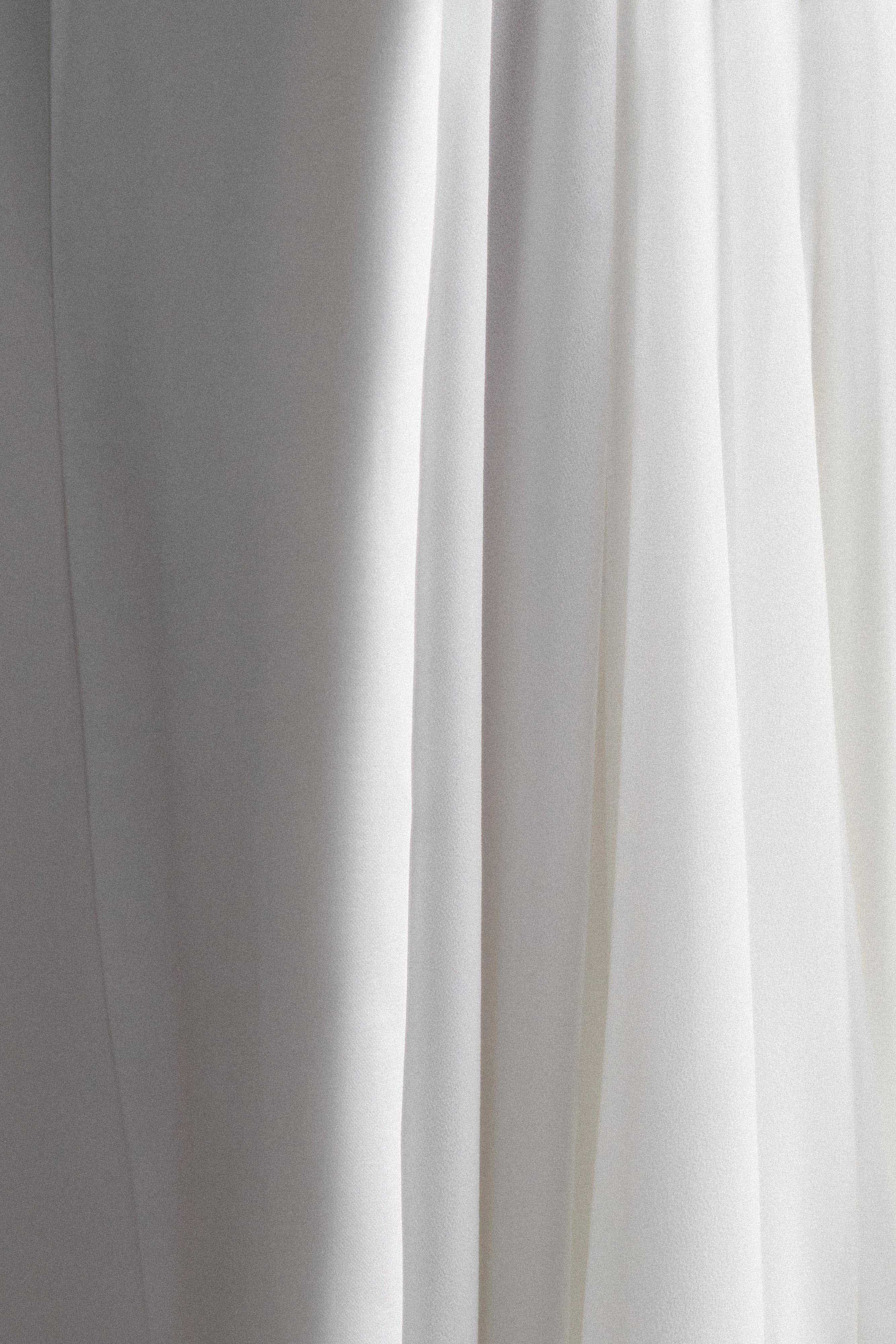 Rosella Satin Strapless Maxi Dress - White