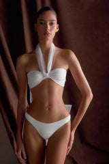 Sheryl Bow Bikini Bottom - Ivory