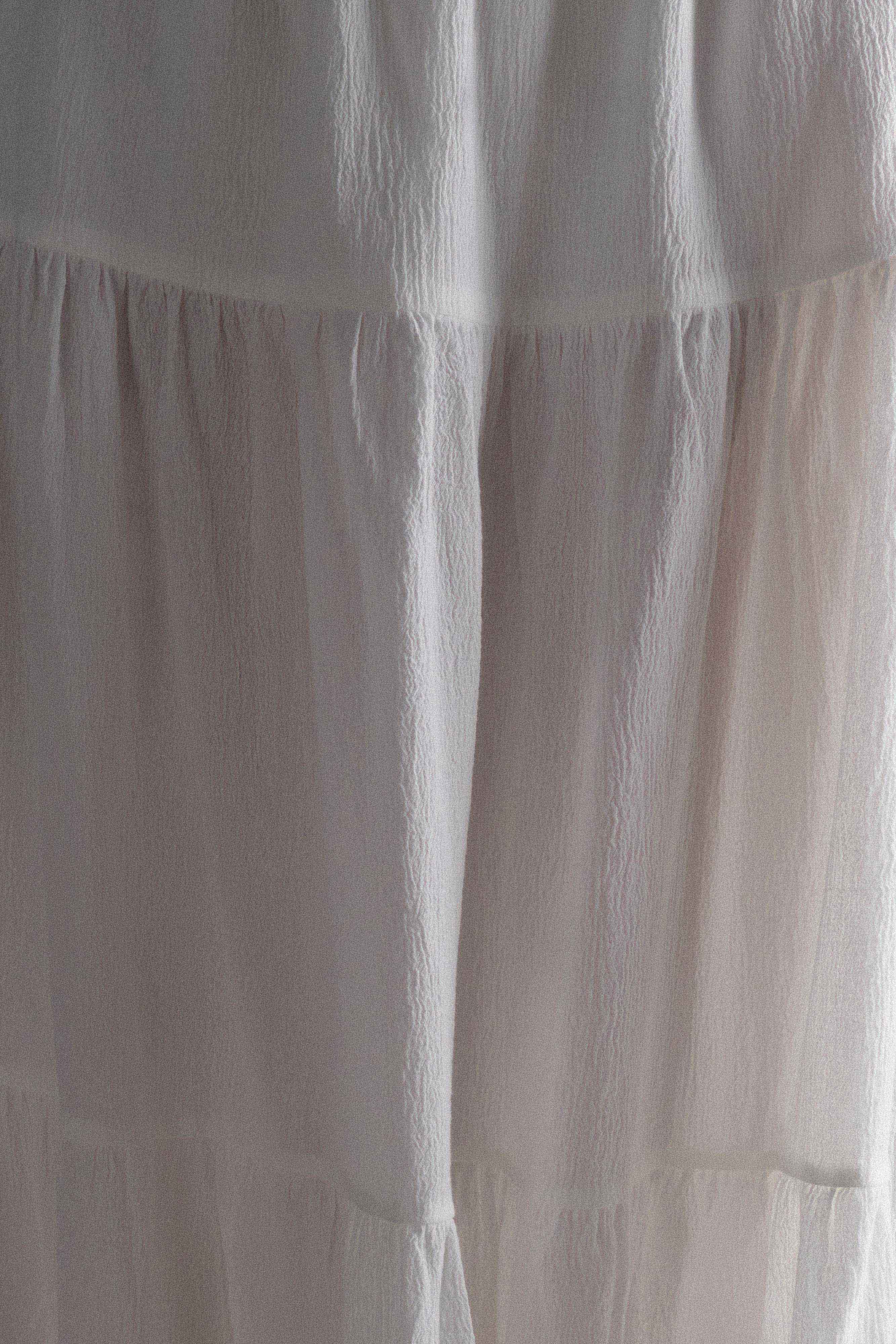 Jacinda Cotton Maxi Skirt - White