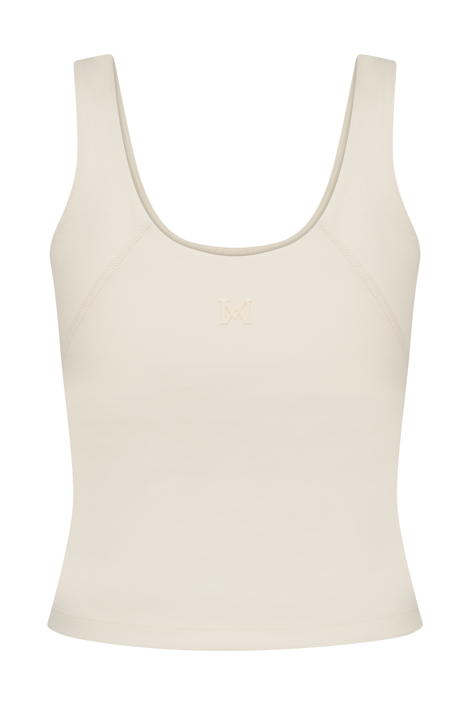 Alexandra Yoga Top - Ivory