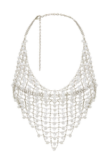 Gretchen Pearl Halter Top - Pearl