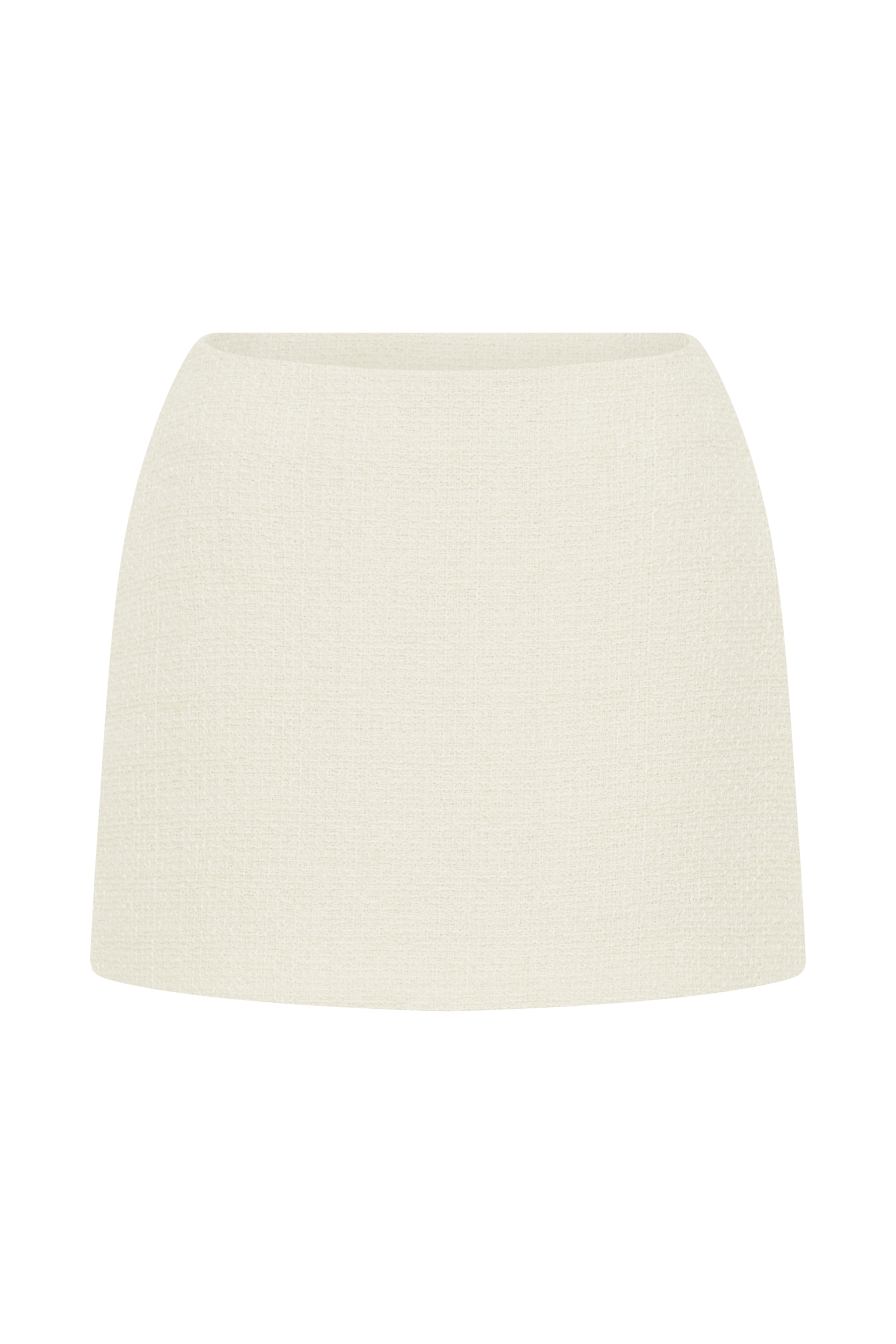 Parisa Boucle Skirt - Ivory