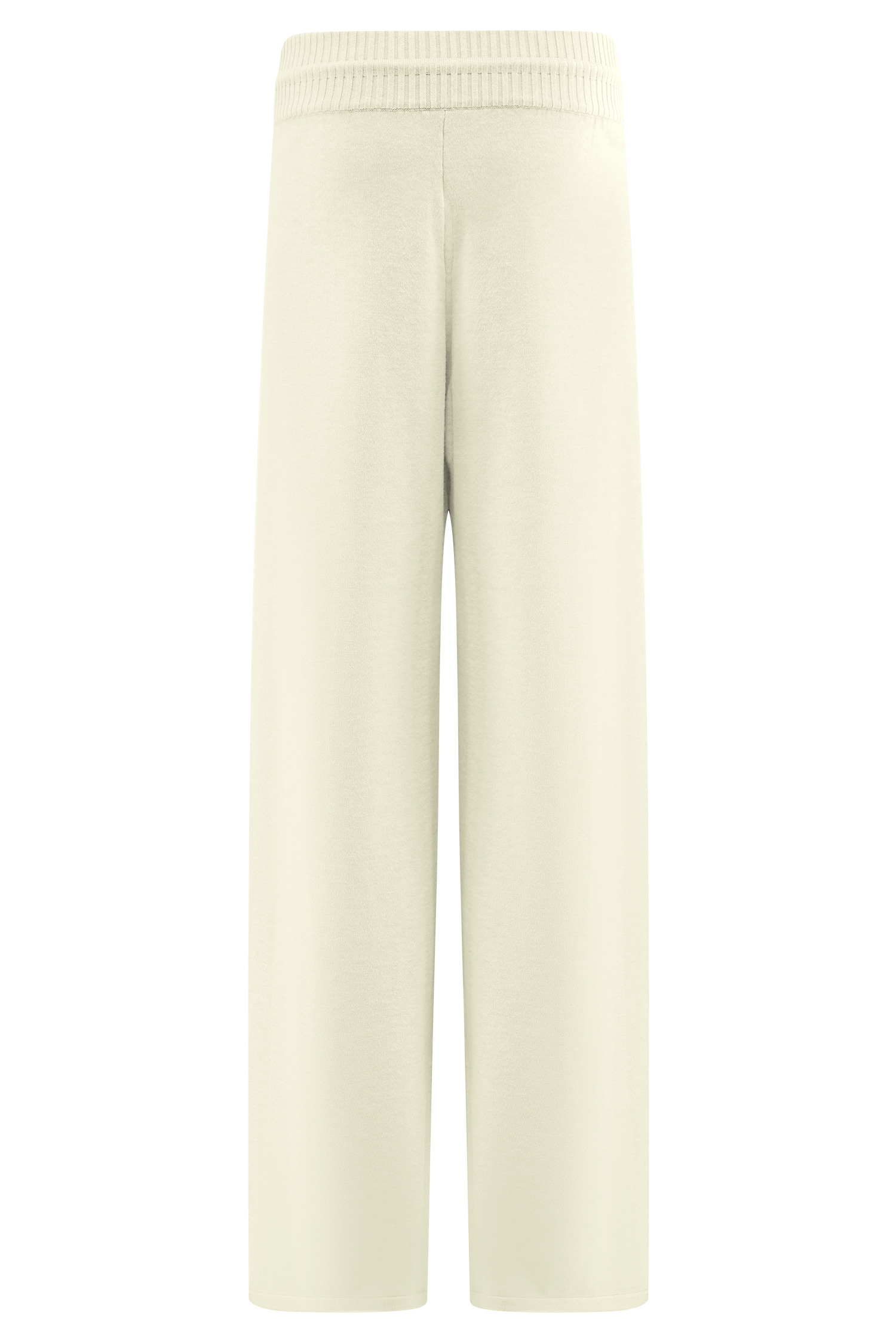 Natalya Knit Wide Leg Pants - Ivory
